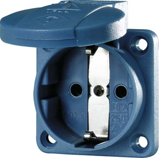 Mennekes Schuko-Anbau-Steckdose 16A,2p+E,230V,bl 11031 Mennekes Schuko-Anbau-Steckdose 16A,2p+E,230V,bl 11031
