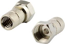 E+P Elektrik F-Connector Stecker 6,1mm F 1 LOSE