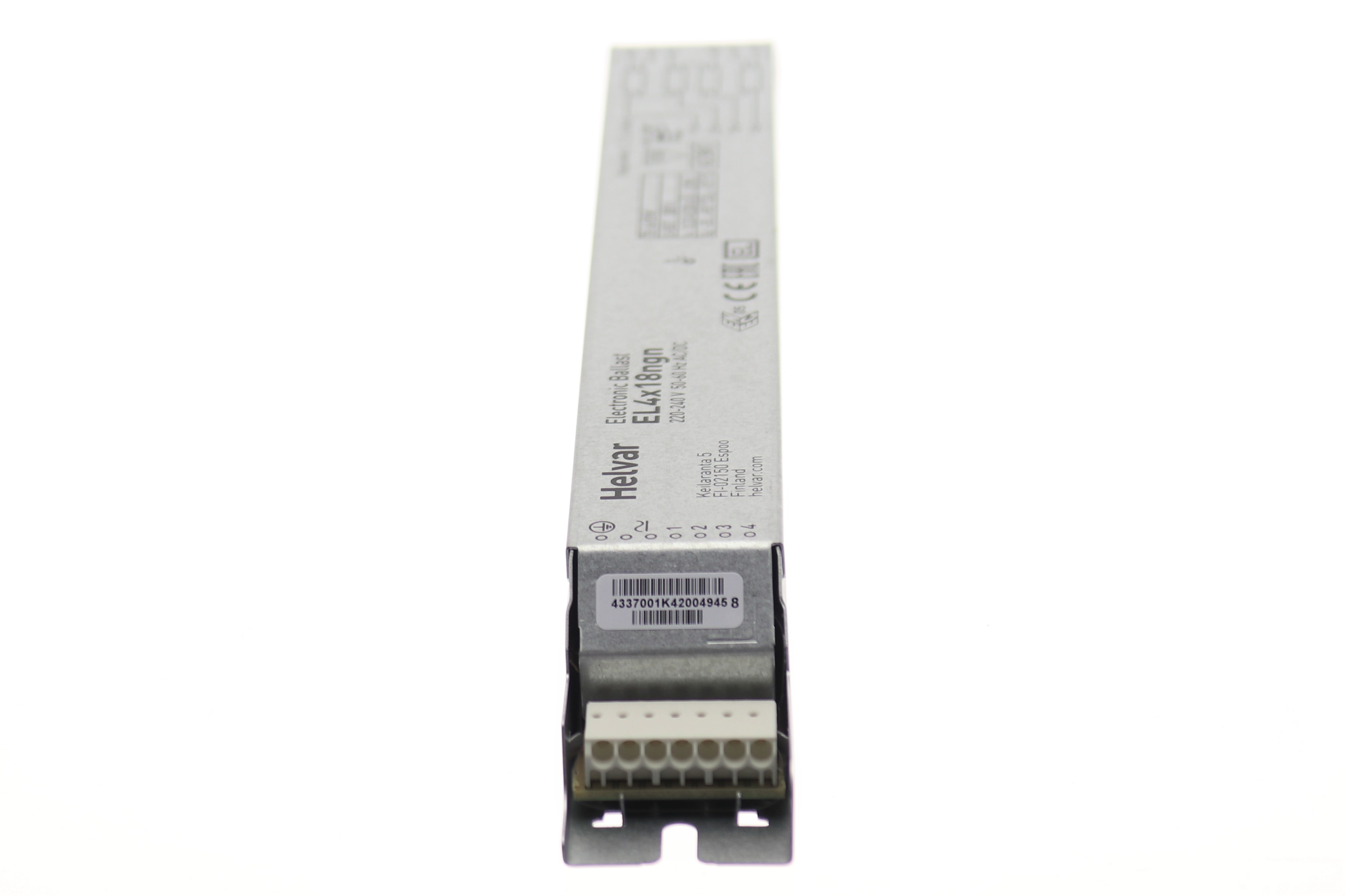 Helvar FL-EVG EL4x18ngn 220-240V 50-60Hz