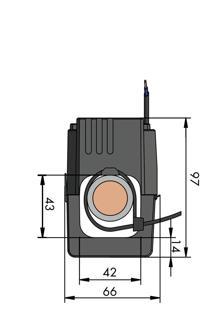 WAGO GmbH & Co. KG Kabelumbau-Stromwandler 500A/5A 0.5VA Kl.1 855-5005/500-001