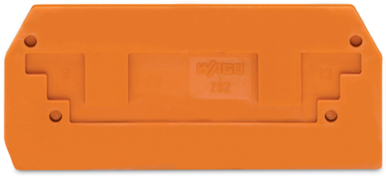 WAGO GmbH & Co. KG Abschlußplatte 2,5mm orange 282-328
