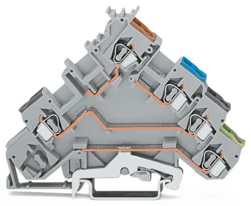 WAGO GmbH & Co. KG Initiatorenklemme 0,08-2,5mmq grau 280-570 - 280-570