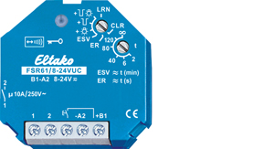 Eltako Funkaktor Stromstoßschalt. FSR61/8-24V UC