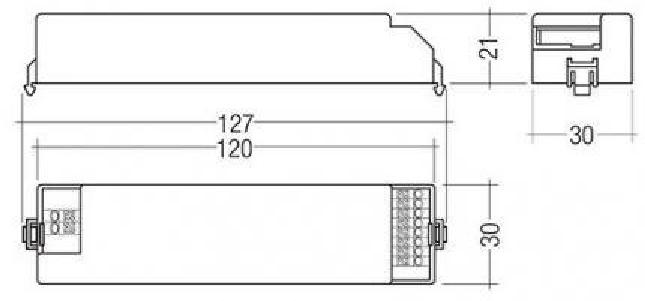 Tridonic EMpowerLED 1W BASIC CLIP-FIX