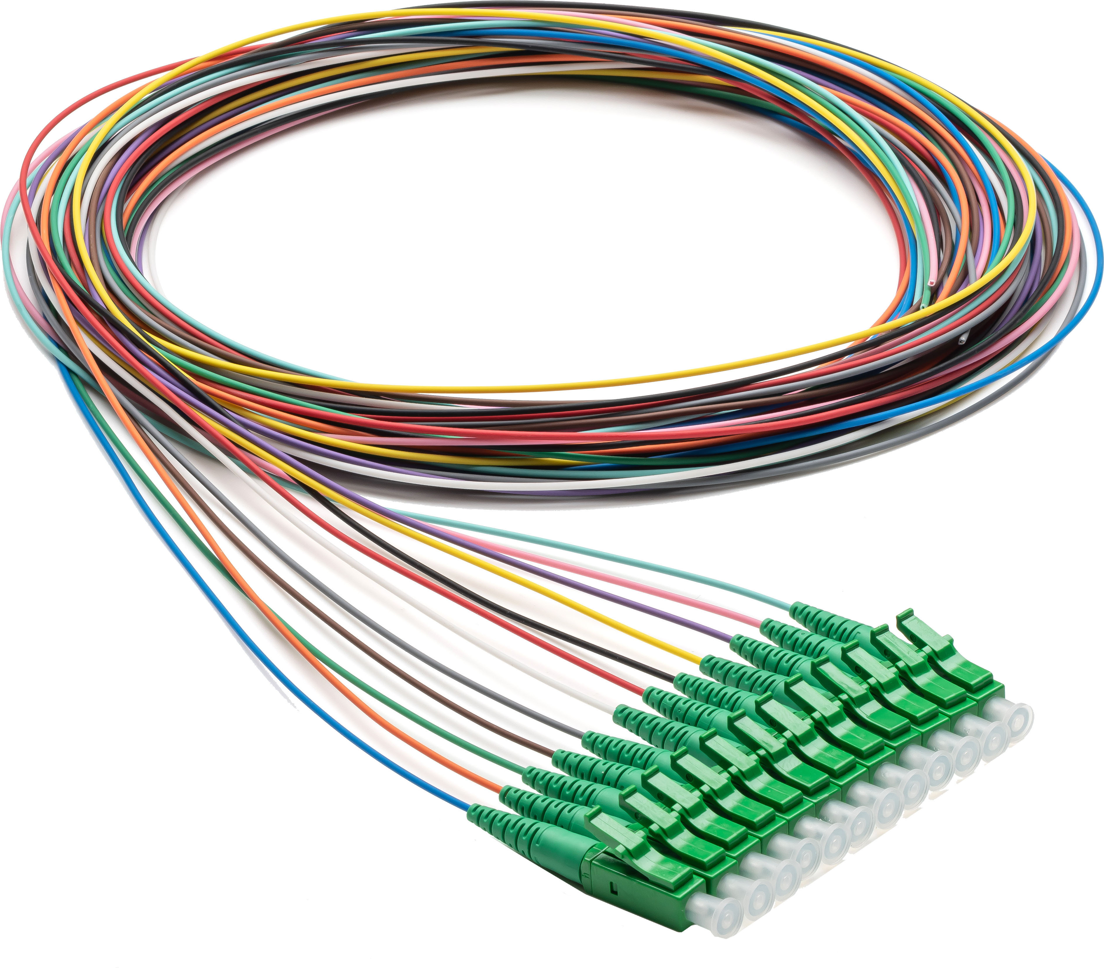 Corning LC-APC Aderpigtail 2M E9 GRÜN G657.A1 1177460