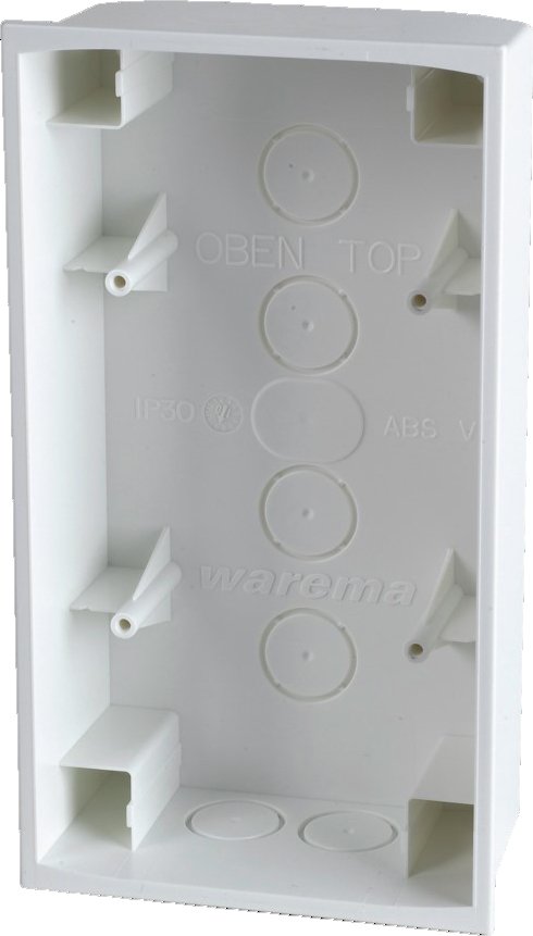 Warema Sonnen Aufputzgehäuse weiß f.Wisotronic 1-Kanal 1002838