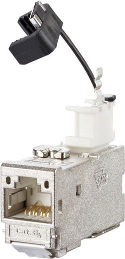 Metz Connect C6Amodul 90 Jack Cat. 6A geschirmt TN C6Amod-90