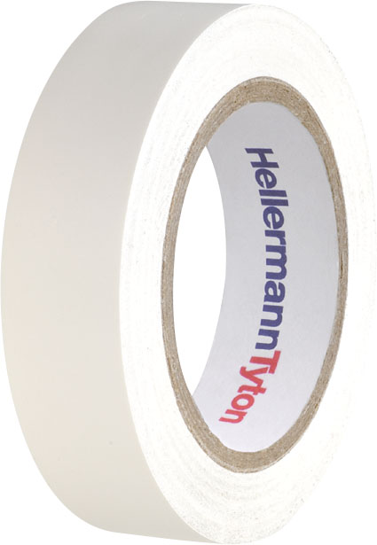 HellermannTyton PVC Isolierband weiss Flex 15-WH15x10m - 710-00105
