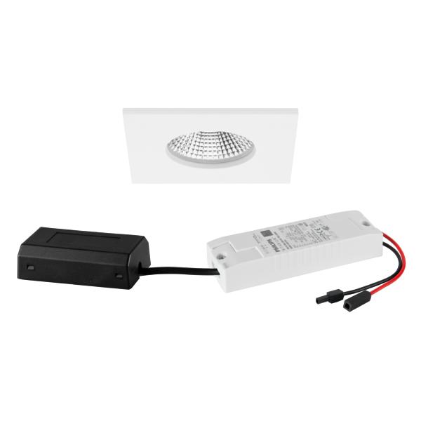 Brumberg recessed LED downlightset, IP65, DALI dimmable - 41481173