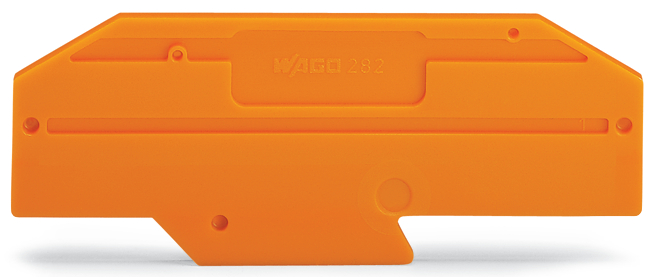 WAGO GmbH & Co. KG Abschlußplatte orange 282-333