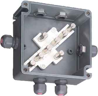Stahl Abzweigdose EEx e 6xM20x1,5/4xM20x1,5 8118/131-814 - 133210 Stahl Abzweigdose EEx e 6xM20x1,5/4xM20x1,5 8118/131-814 - 133210