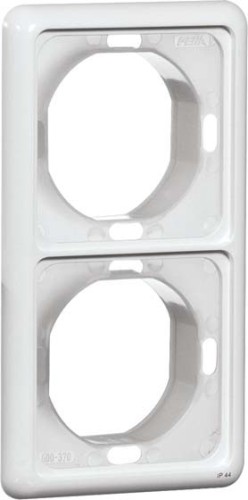 Peha Rahmen 2-fach rws waage/senkrecht D 80.672.02 WU - 00203711 günstig online kaufen