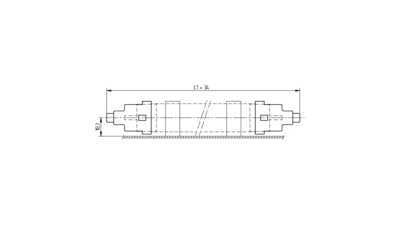 BJB Lamp support for T5 lamps - 26.642.-106.03