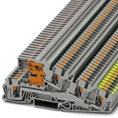Phoenix Contact Inst.schutzleiterklemme 0,2-6qmm PTI 4-PE/L/LT