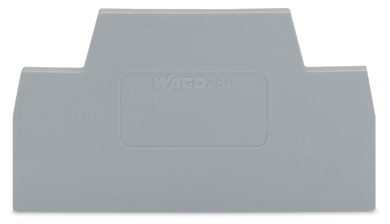 WAGO GmbH & Co. KG Abschlußplatte grau 280-340