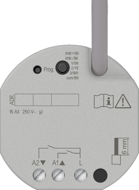Jung KNX-Schaltaktor 2-fach UP-Secure 23002 1S U