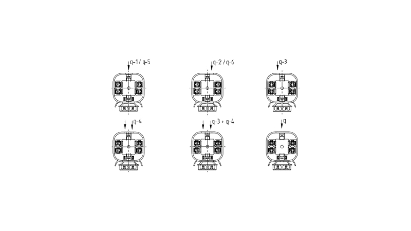 BJB Lampenfassung G24/GX24 für CFL/TC-DEL, TC-TEL 26.745.1751.50