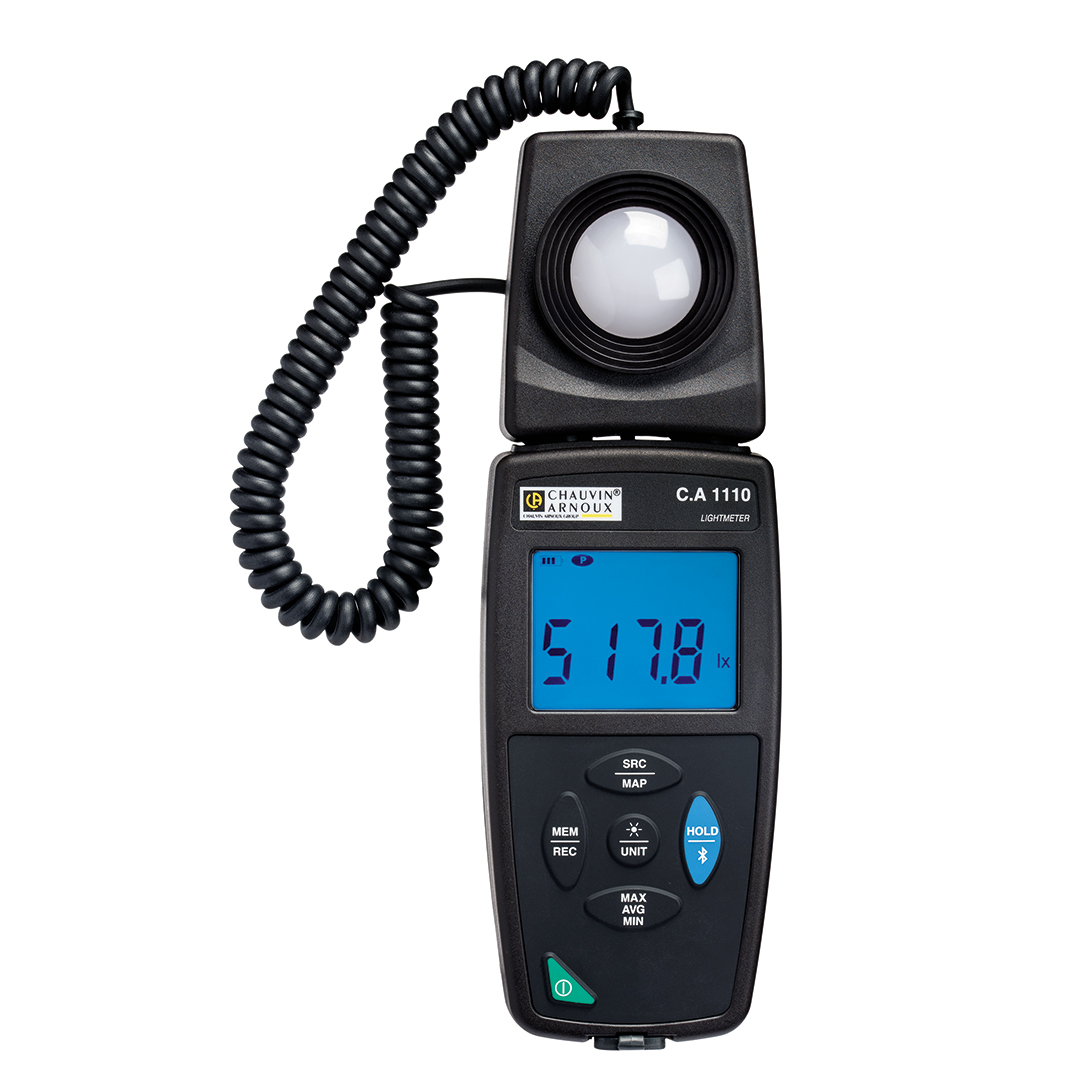 Chauvin Arnoux Luxmeter LED Datenlogger C.A 1110