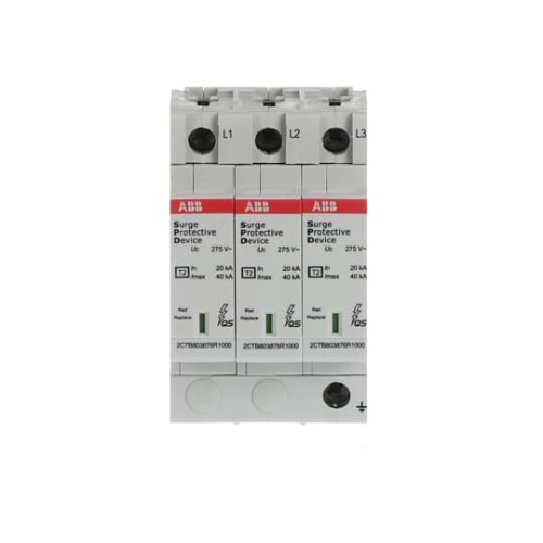 ABB Stotz S&J Überspannungsschutz Typ2 TN-C 3P 20kA OVRT23L40-275PQ - 2CTB803873R2400
