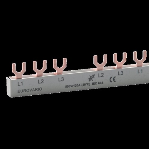Doepke Phasenschiene 3-polig, 12 TE, 63 A EV-S G 3/N.8.120 - 09920185