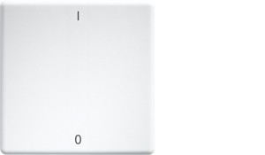 Eltako Wippe lasergraviert f.55x55mm rws I/O W-FT55-rw+IO - 30000984