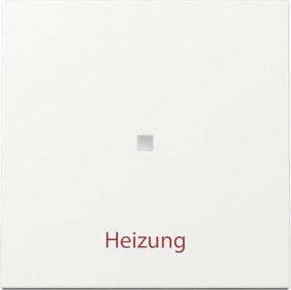 Gira Wippe Kontrollf. + Heizung Ein/Aus Reinweiß 367803 - 367803
