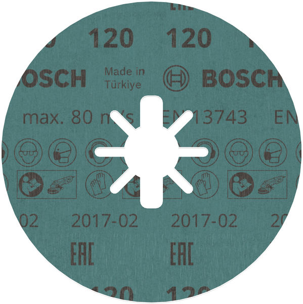 Bosch Power Tools PRO R780 X-Lock Fiberscheibe 125 mm 2608619188
