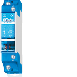 Eltako Stromstoßschalter 1S 16A 24V DC S12-100-24V - 21100055 Eltako Stromstoßschalter 1S 16A 24V DC S12-100-24V - 21100055