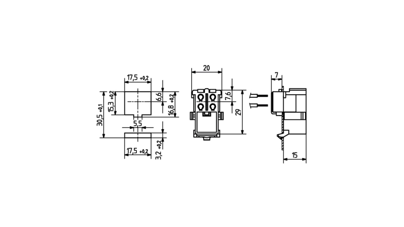 BJB Lampholder GRY10q-3 for CFL/TC-DD