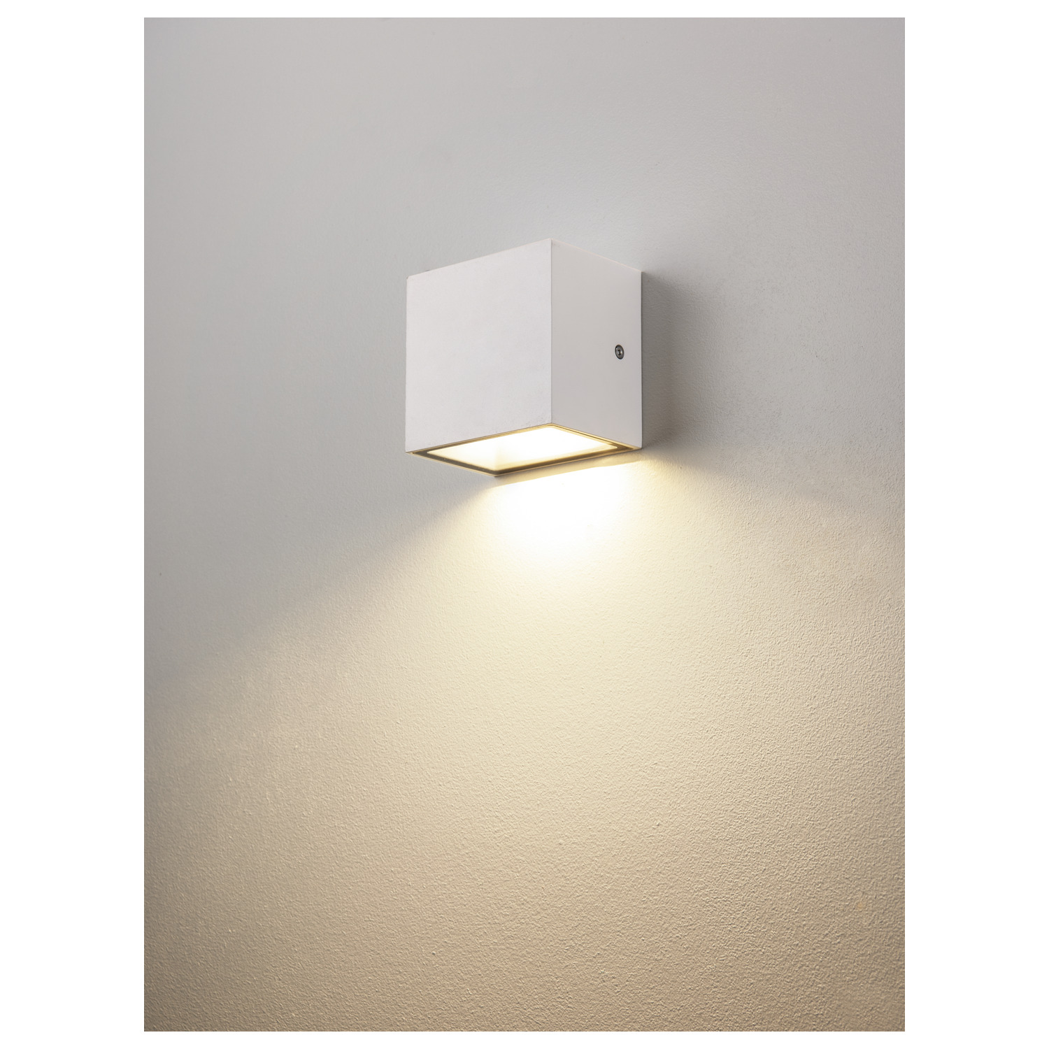 SLV SITRA S, LED Outdoor Wandaufbauleuchte, weiss, CCT switch 3000/4000K - 1005149