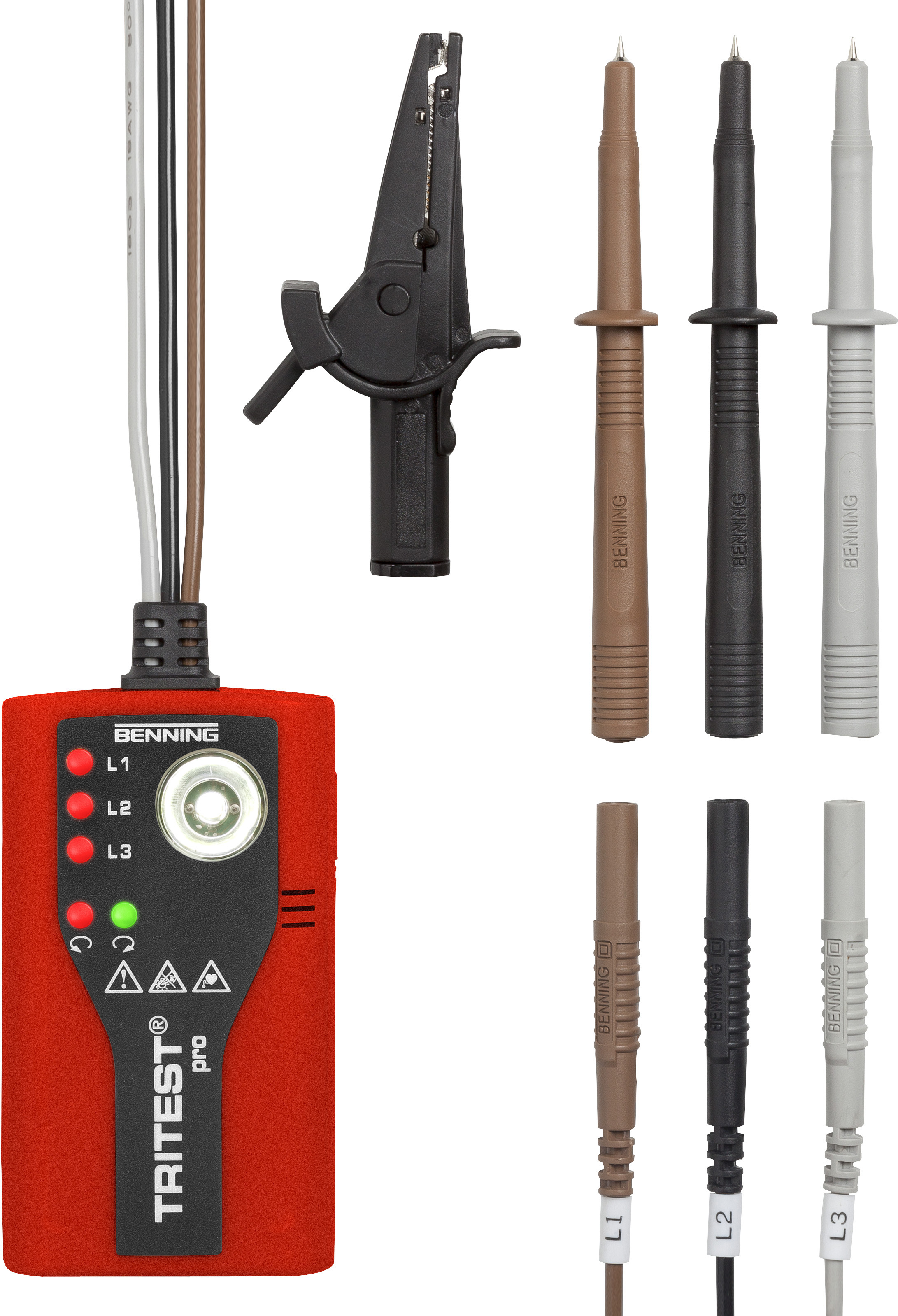 Benning Drehfeldrichtungsanzeiger 300-500V AC TRITEST pro