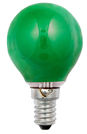 Scharnberger+Hasenbein Tropfenlampe 45x75mm E14 230V 25W grün 40266