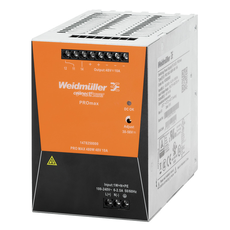 Weidmüller Schaltnetzgerät PRO MAX3 480W 24V20A