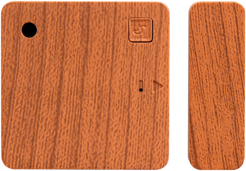 Shelly Plug & Play Blu ZB Door Window Brown Tür- & Fensterkontakt Bluetooth Zigbee Batterie Braun