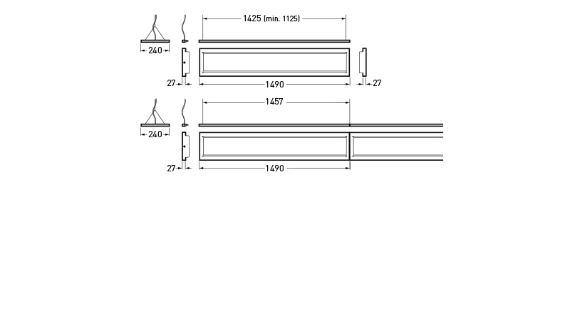 Trilux LuceoS Act D/H2-L CDP 6500 ETDD 03 - 7018351