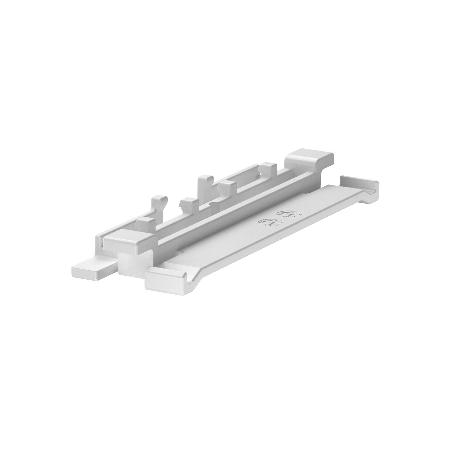 OBO Bettermann Vertr Oberteilklammer 96x29mm rws OTK H110 - 6176128
