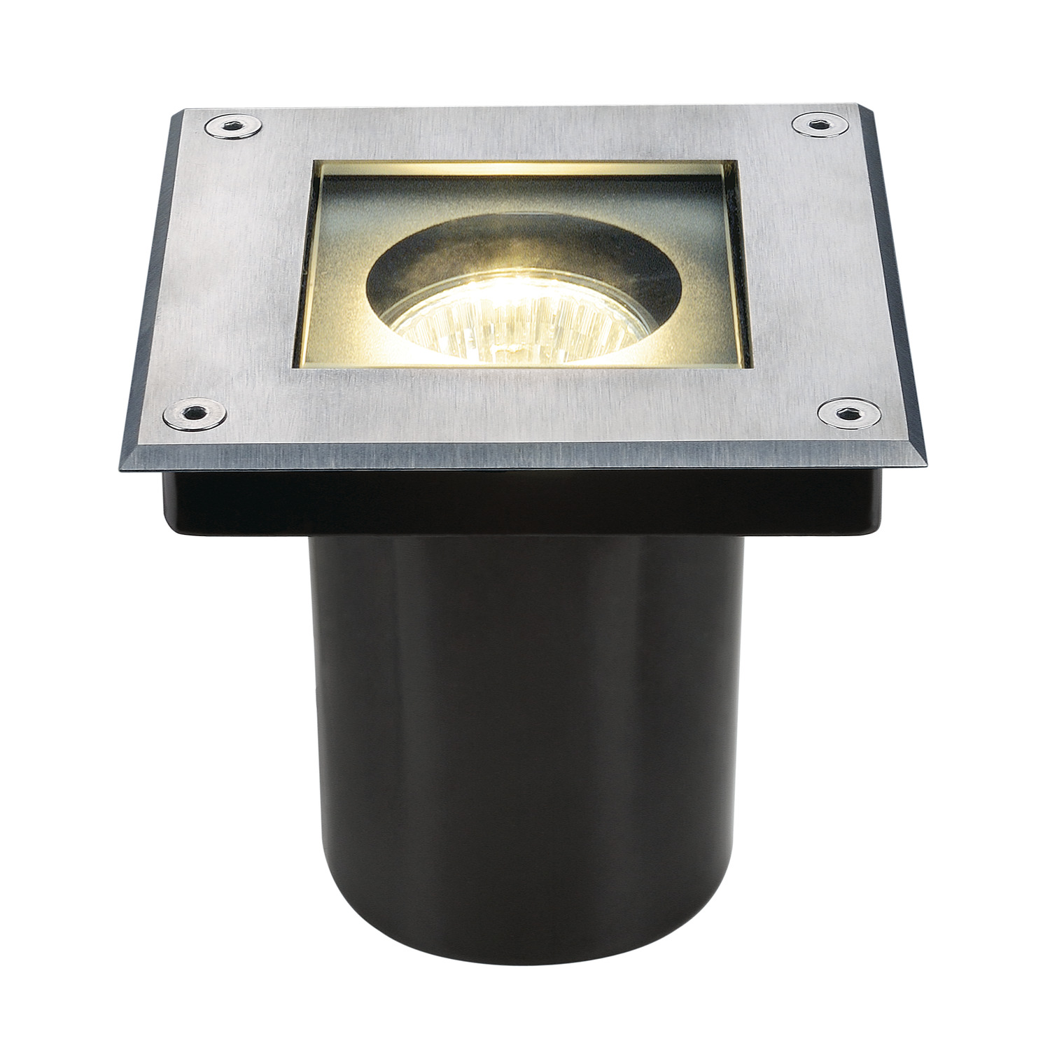 SLV DASAR® 70, Outdoor Bodeneinbauleuchte, QPAR51, IP67, eckig, edelstahl 304, max. 35W - 229374 SLV DASAR® 70, Outdoor Bodeneinbauleuchte, QPAR51, IP67, eckig, edelstahl 304, max. 35W - 229374