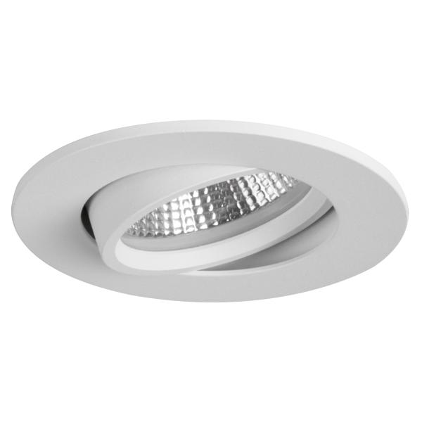 Brumberg recessed LED spotlight 350mA 5,5W dim2warm round white - 12463173