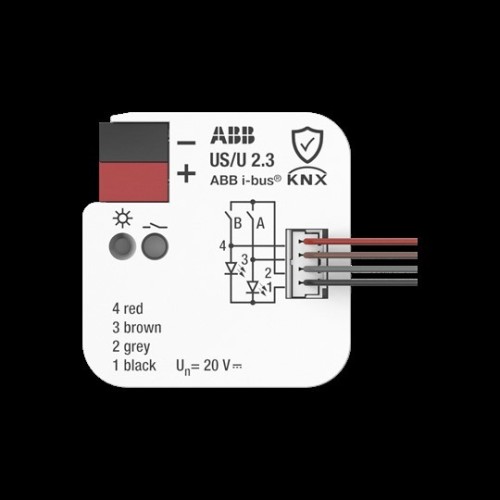 ABB Stotz S&J Universal-Schnittstelle 2fach, UP US/U2.3 - 2CDG110308R0011