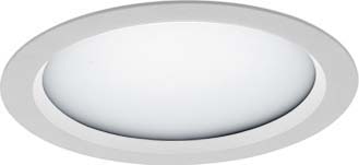 LTS Licht&Leuchten LED-Einbaudownlight 3000K inkl.Konverter VTFM 10.1530 weiss - 641450