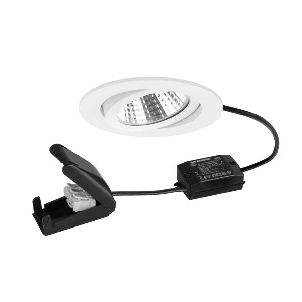 Brumberg Leuchten LED-Einbaustrahler 230V 3000K, ws. 38463173