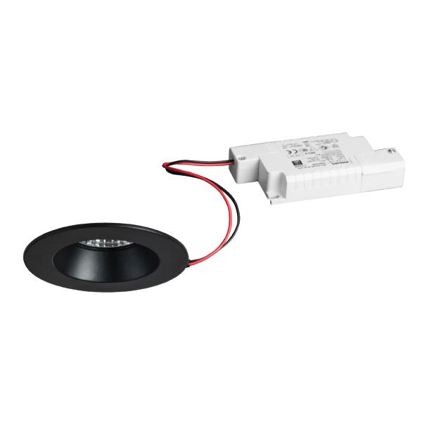 Brumberg recessed LED downlightset, IP54, phase cut dimmable - 39266083