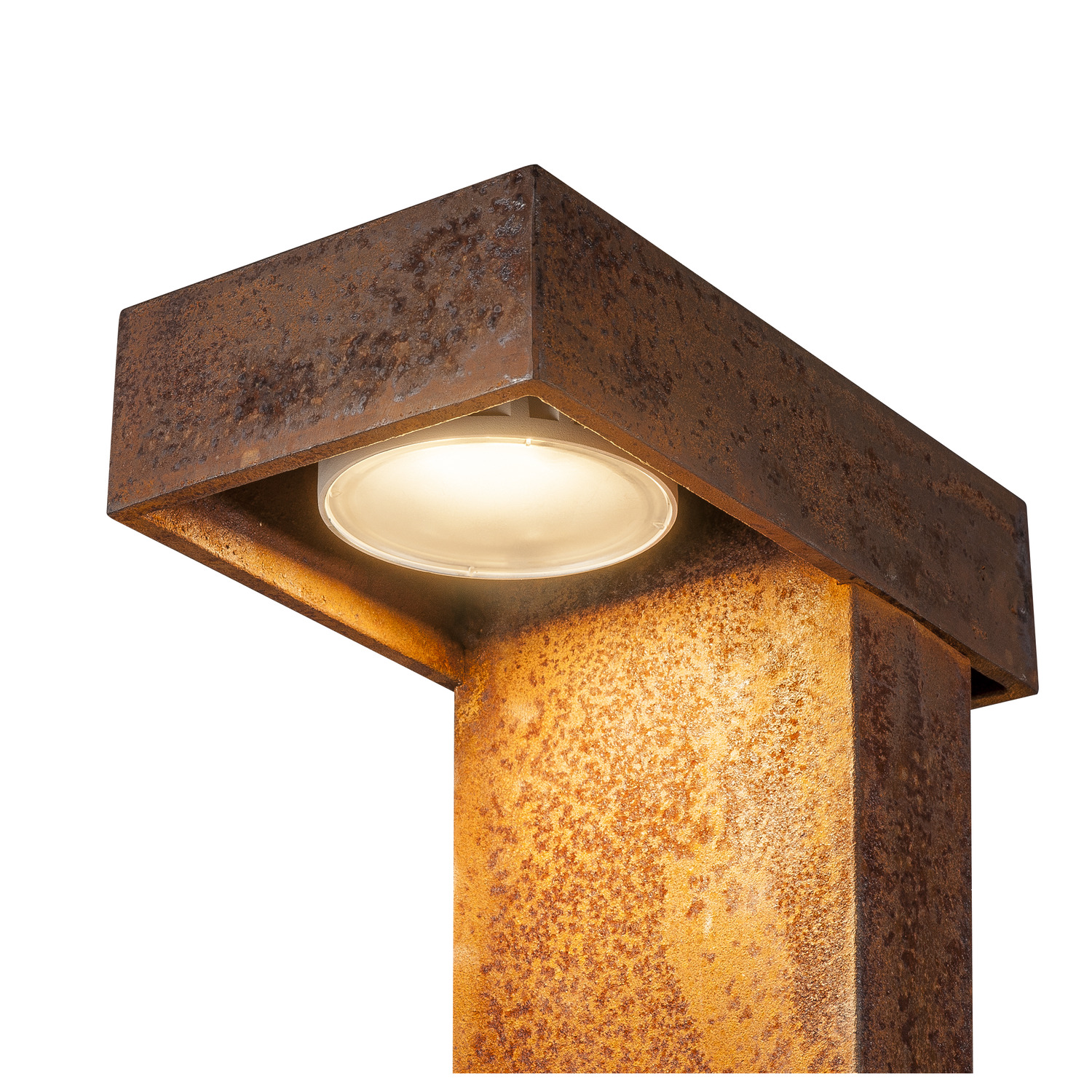 SLV RUSTY® PATHLIGHT 40, LED Outdoor Stehleuchte, rost farbend, IP55, 3000K - 1006346