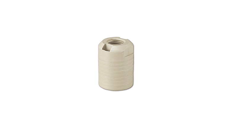 BJB Snap on insulating cap thread M10x1 for G9 with plain barrel