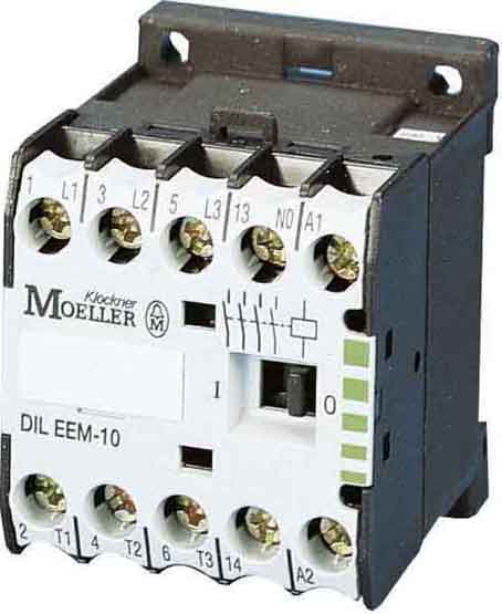Eaton Leistungsschütz AC-3/400V:4kW 3p DILEM-10(230V50HZ)