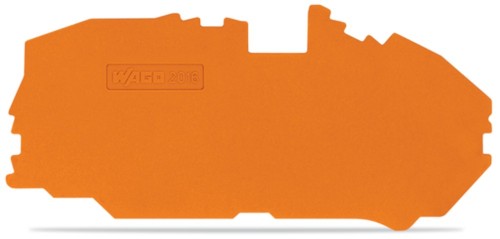 WAGO GmbH & Co. KG Abschlussplatte orange 2016-7692 - 2016-7692