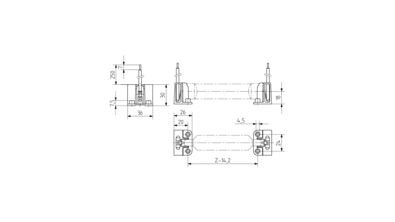 BJB Lampenfassung RX7s für HID-Lampen 25.811.3303.90