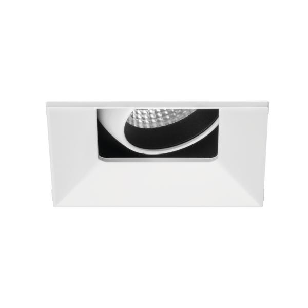 Brumberg LED System-Einbaustrahler, white, square - 12642073