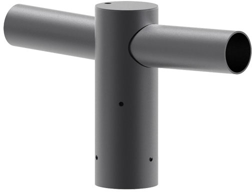 Leipziger Leuchten Mastausleger 2-fach 2Gr 9.925.0026.764-500