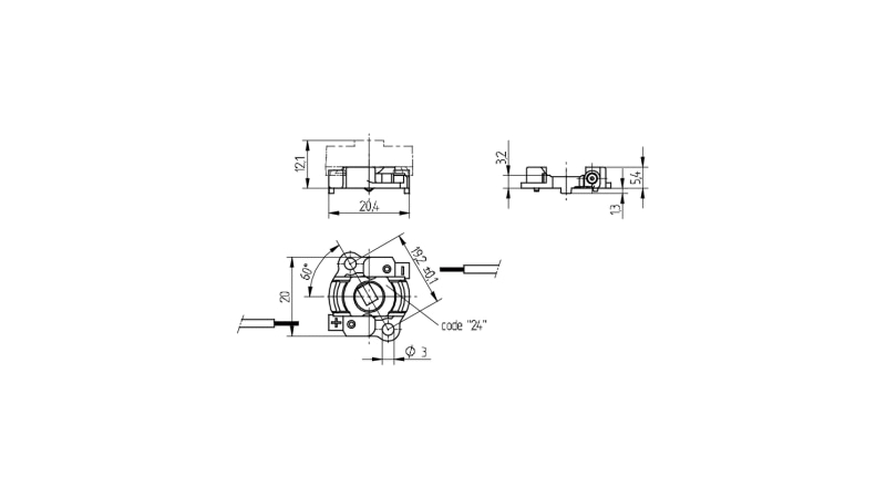 BJB Connector for Sternpl. LUXEON Rebel - 47.313.2401.80